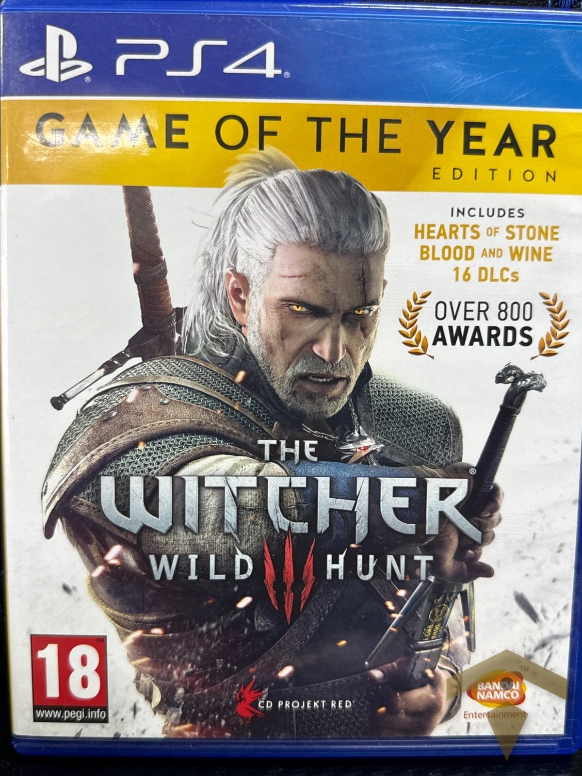 Игра The Witcher w ild hunt PS4