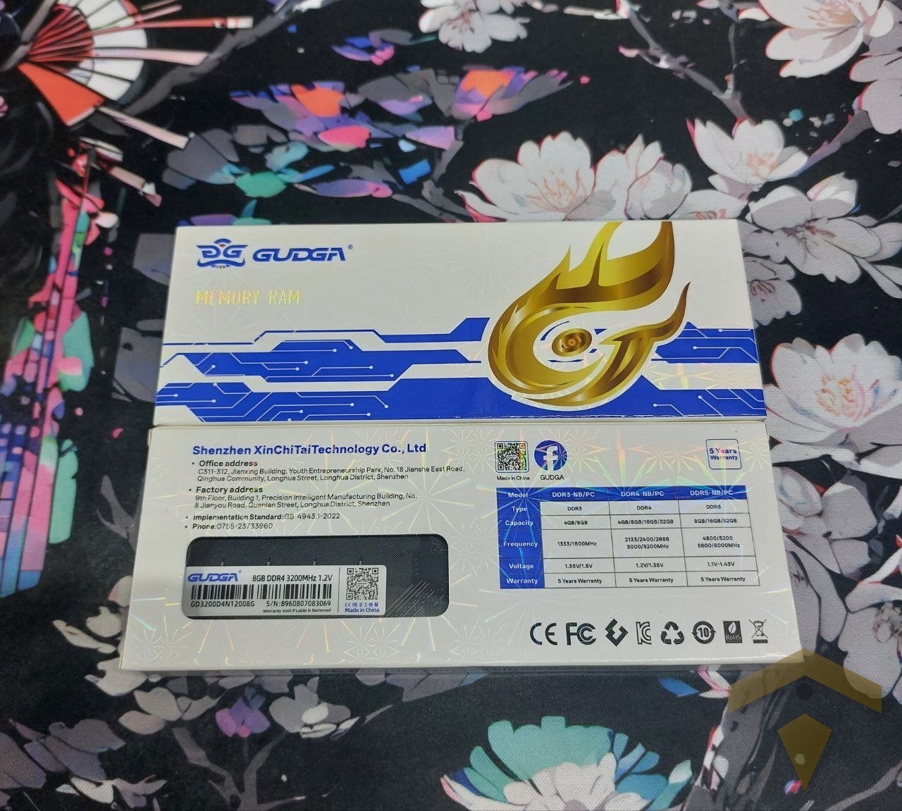 Gudga DDR4 8gb 3200mHz